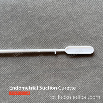 Uso ginecológico de sucção endometrial descartável